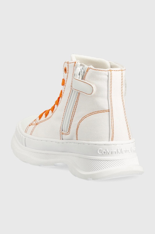 Chłopiec Calvin Klein Jeans trampki dziecięce V3X5.80603.30.34 biały
