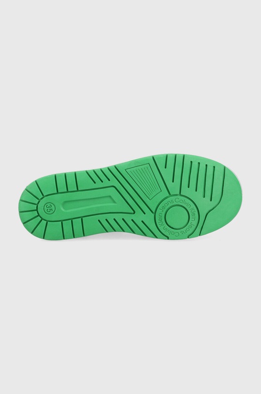 Calvin Klein Jeans sneakersy dziecięce V3X9.80552.35.38 zielony