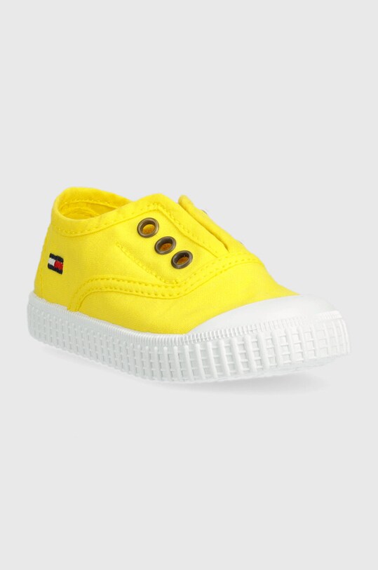 Detské tenisky Tommy Hilfiger T1X9.32824.22.26 žltá SS23