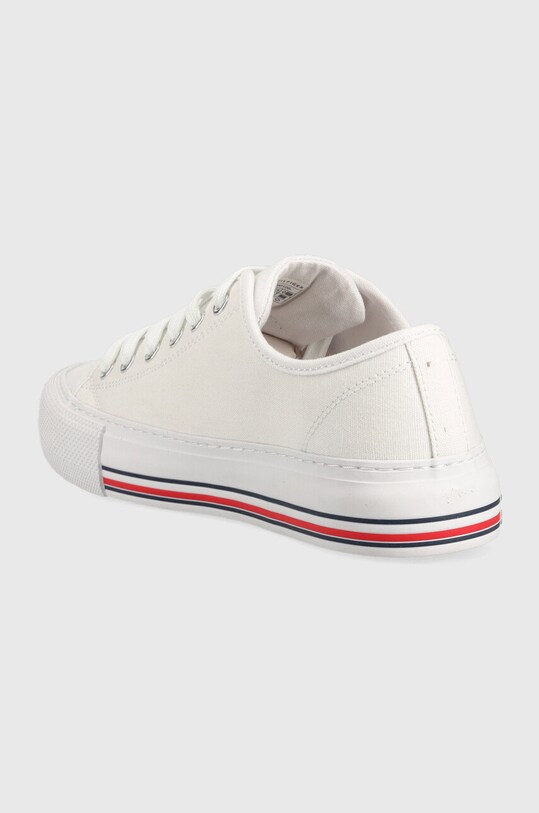 Κοριτσίστικα Παιδικά πάνινα παπούτσια Tommy Hilfiger T3A9.32677.35.39 λευκό