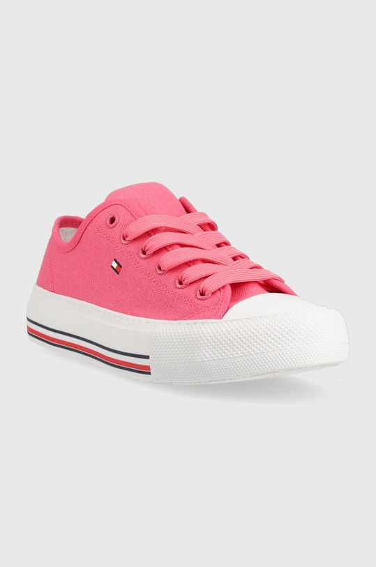 Tommy Hilfiger tenisówki dziecięce T3A9.32677.35.39 różowy SS23