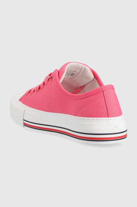 Chłopiec Tommy Hilfiger tenisówki dziecięce T3A9.32677.35.39 różowy