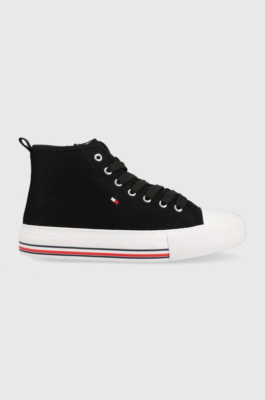 Dětské tenisky Tommy Hilfiger textilní černá T3A9.32679.35.39