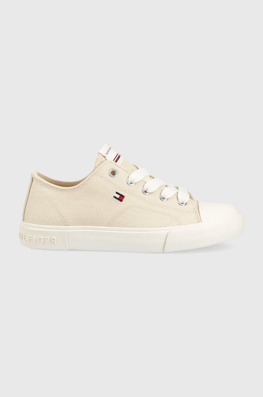 Dětské tenisky Tommy Hilfiger textilní béžová T3X9.32827.30.34