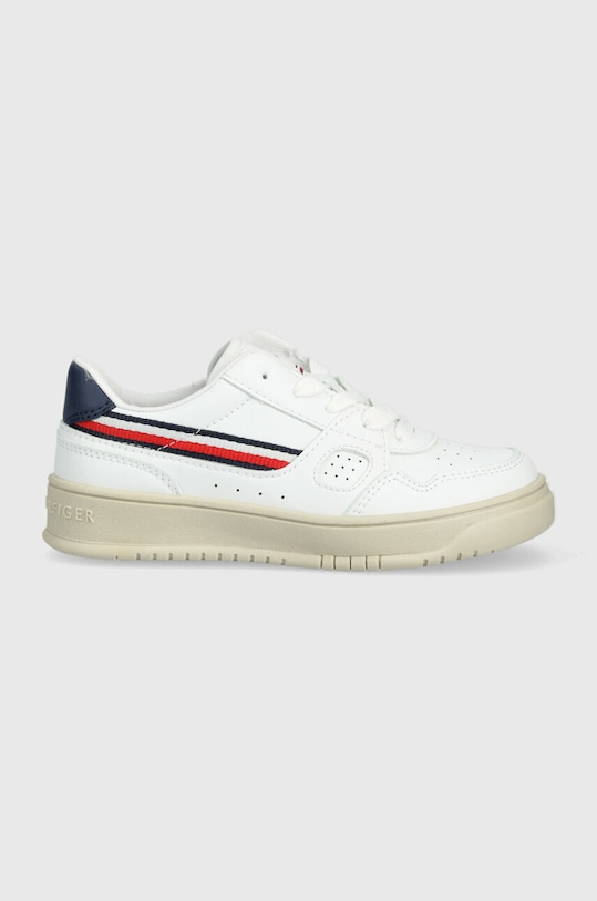Dětské sneakers boty Tommy Hilfiger imitace kůže bílá T3X9.32848.30.34