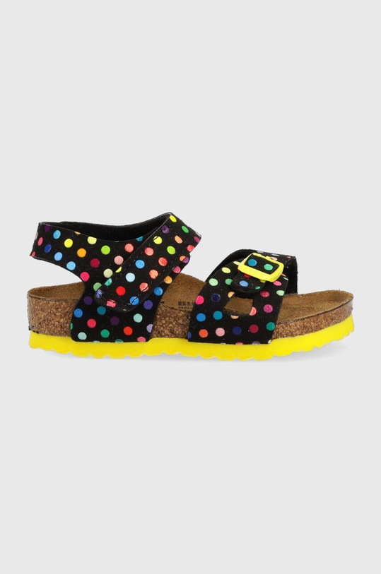 Birkenstock sandały dziecięce imitacja zamszu multicolor 1023611
