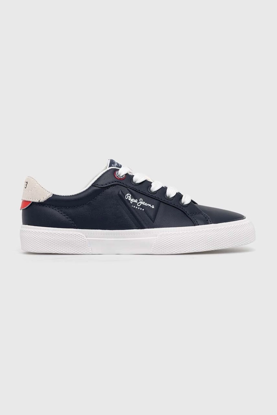 Pepe Jeans sneakers pentru copii piele bleumarin PBS30547