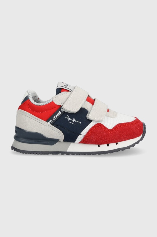 Pepe Jeans sneakersy dziecięce syntetyczny czerwony PBS30559