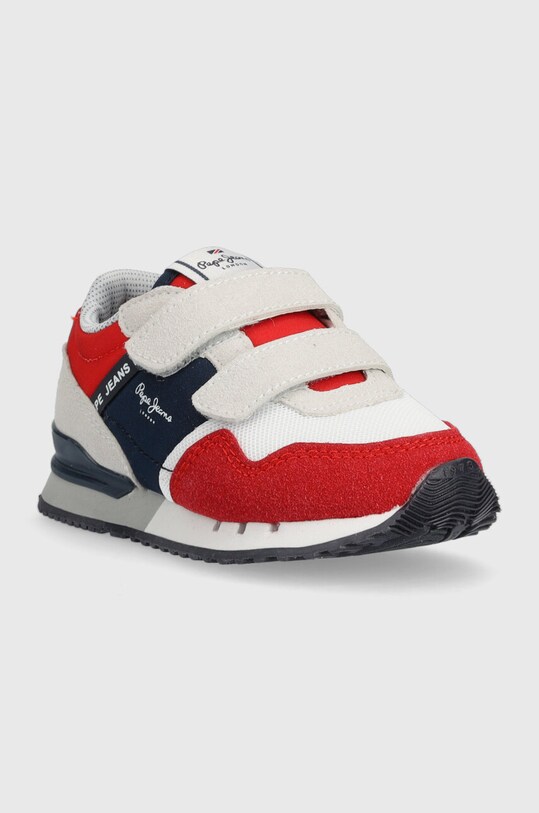 Παιδικά αθλητικά παπούτσια Pepe Jeans PBS30559 κόκκινο SS23