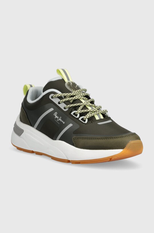 Pepe Jeans sneakersy dziecięce Arrow Boy Reflect PBS30562 zielony SS23
