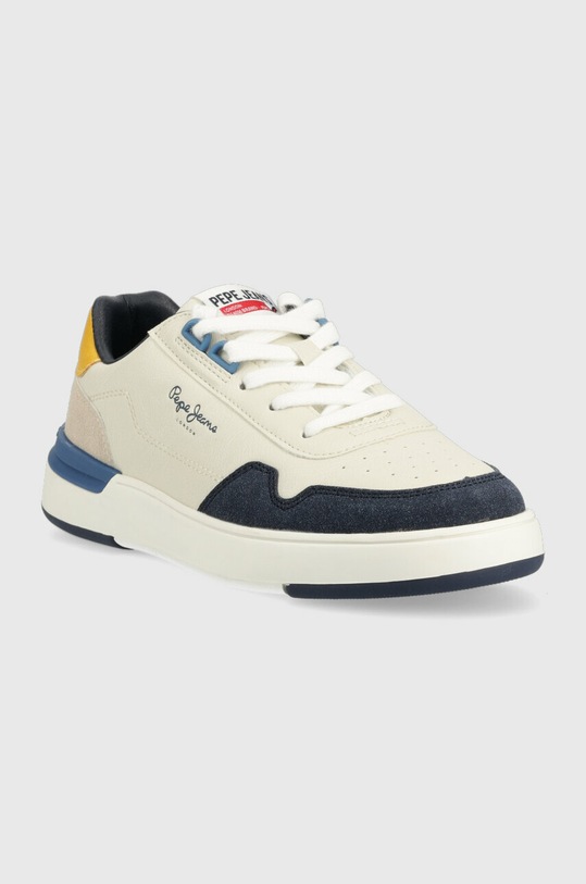 Pepe Jeans sneakersy dziecięce Baxter Boy Basket PBS30563 beżowy SS23
