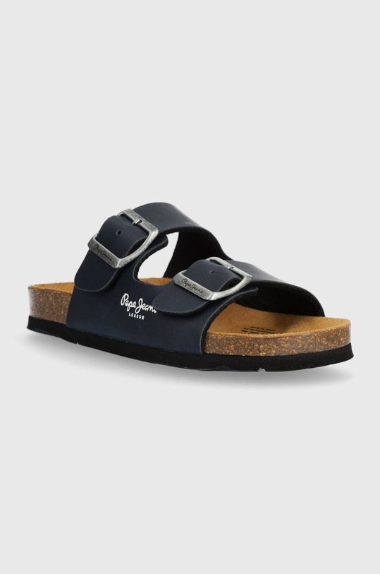Παιδικές παντόφλες Pepe Jeans PBS90054 σκούρο μπλε SS24