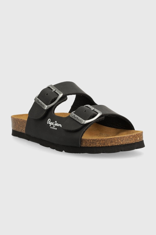 Dětské pantofle Pepe Jeans PBS90054 černá SS24