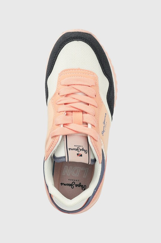 Pepe Jeans sneakersy dziecięce London Basic pomarańczowy PGS30564