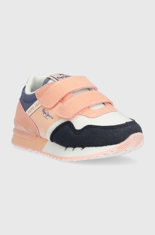 Pepe Jeans sneakersy dziecięce PGS30565 pomarańczowy SS23
