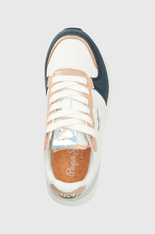 Pepe Jeans sneakers pentru copii York Mix bleumarin PGS30572