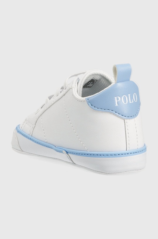 Chłopiec Polo Ralph Lauren sneakersy niemowlęce RL100730 biały