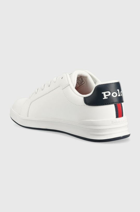 Chłopiec Polo Ralph Lauren sneakersy dziecięce RF104116 biały