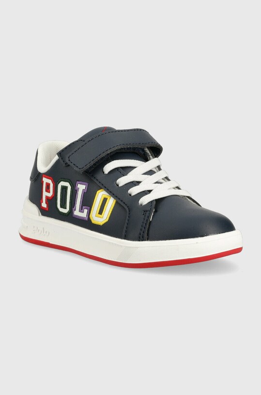 Παιδικά αθλητικά παπούτσια Polo Ralph Lauren RF104043 σκούρο μπλε SS23