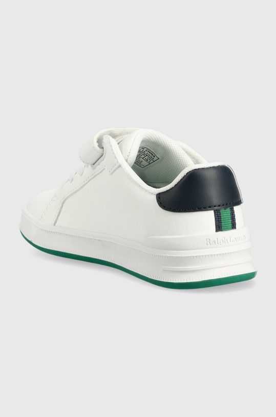 Chłopiec Polo Ralph Lauren sneakersy dziecięce RF104119 biały