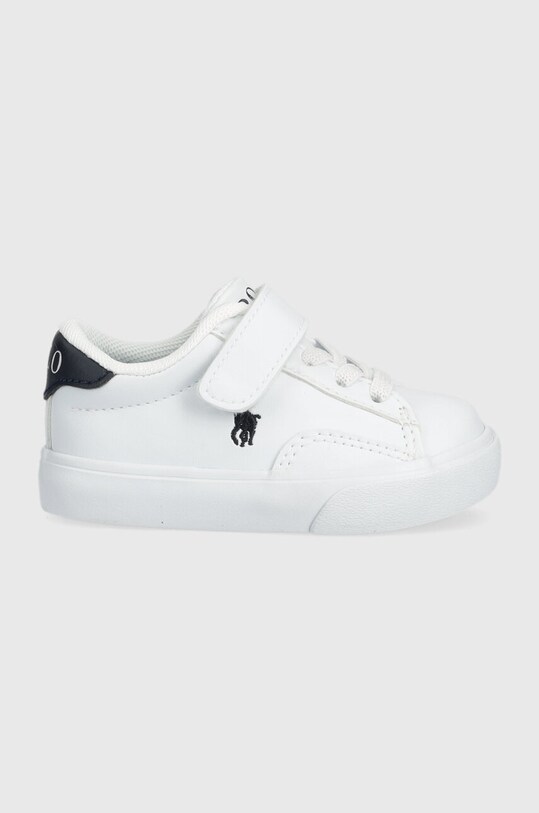 Polo Ralph Lauren sneakers pentru copii mic de statură alb RF104104.19.26