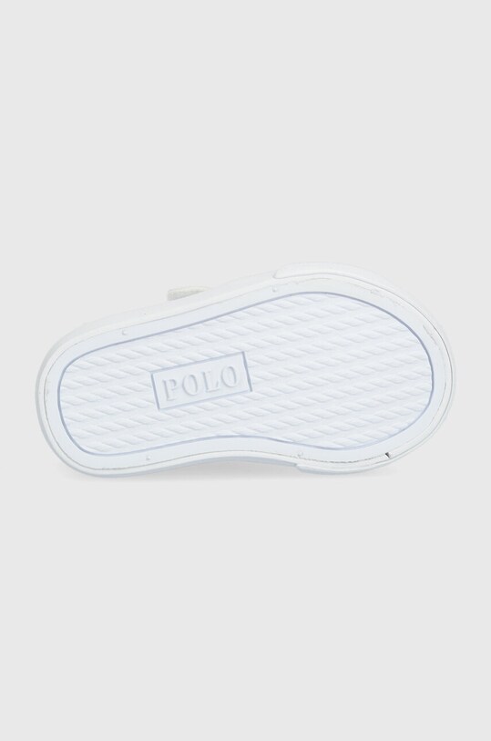 Polo Ralph Lauren sneakers pentru copii RF104104.19.26 alb