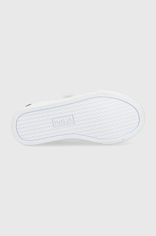 Polo Ralph Lauren sneakers pentru copii RF104104.27.34 alb
