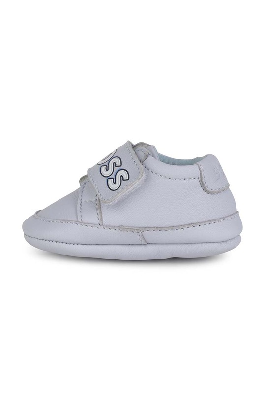 Dětské kožené sneakers boty BOSS J99126 modrá