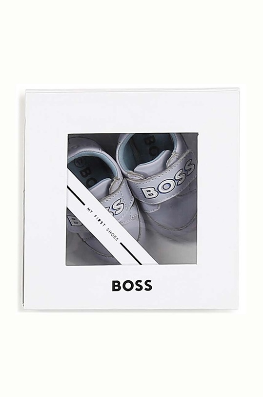 Dětské kožené sneakers boty BOSS J99126