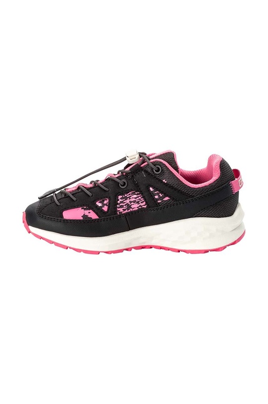 Băieți Jack Wolfskin pantofi copii VILI SNEAKER LOW K 4056841.34.40.New negru