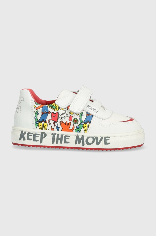 Garvalin sneakersy dziecięce tekstylny biały 232631