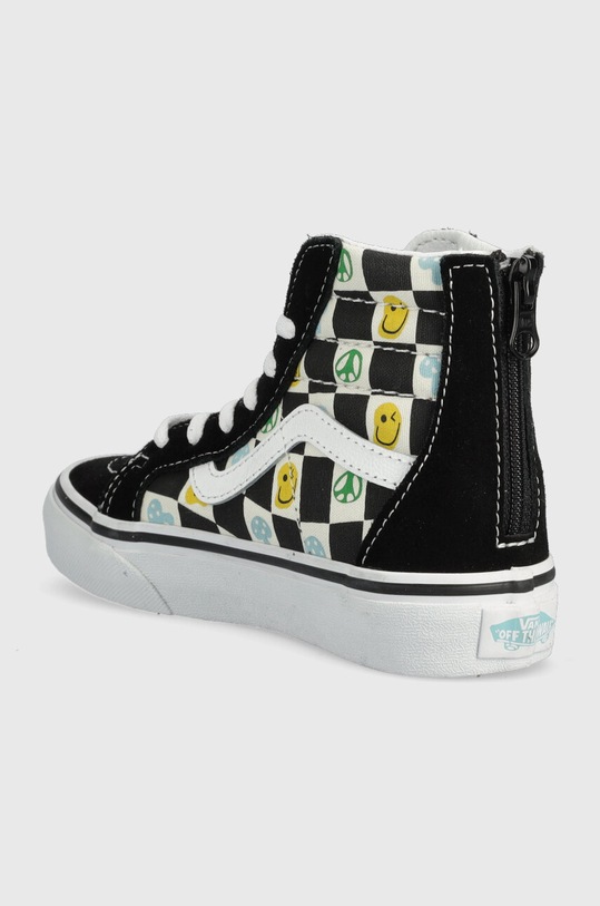 CHLAPEC Dětské tenisky Vans UY SK8 Hi Zip MELT MDRED VN0005VSBML1 černá