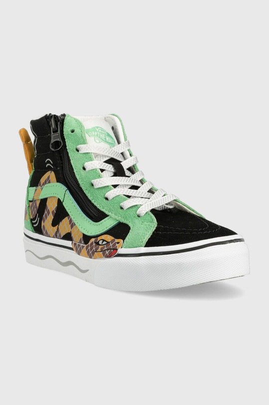Vans trampki dziecięce SK8 Hi Reissue Side Zip S MINIM VN0007P32031 czarny SS23