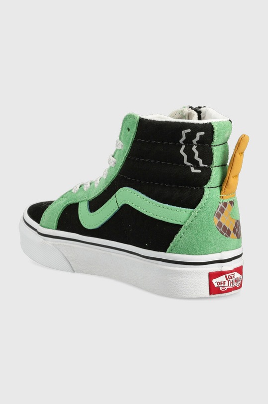 Chłopiec Vans trampki dziecięce SK8 Hi Reissue Side Zip S MINIM VN0007P32031 czarny