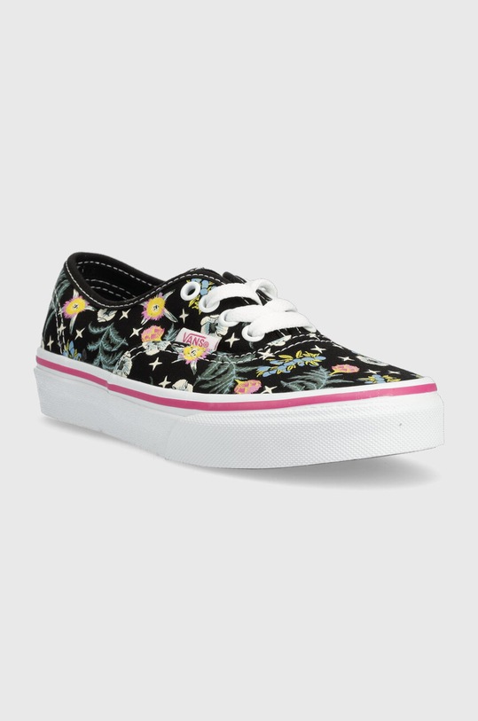 Vans tenisówki dziecięce UY Authentic FLRL BLACK VN0A3UIVBLK1 czarny SS23