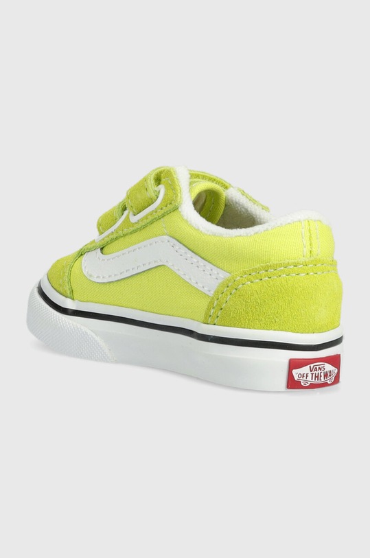 Deklice Otroške teniske Vans TD Old Skool V CTHR MGRRS VN0A4VJJZUD1 zelena