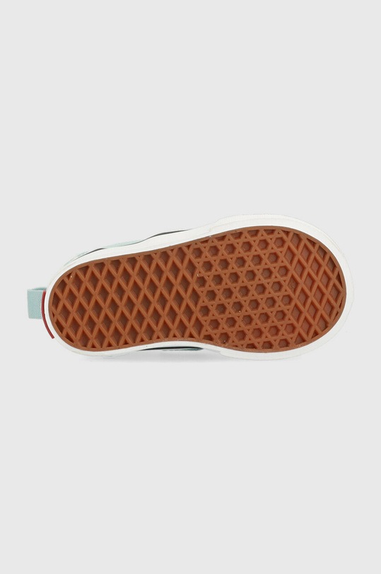 Vans tenisówki dziecięce TD Slip On V CTHR CHBD MBLUE VN0A5EFKH7O1 turkusowy