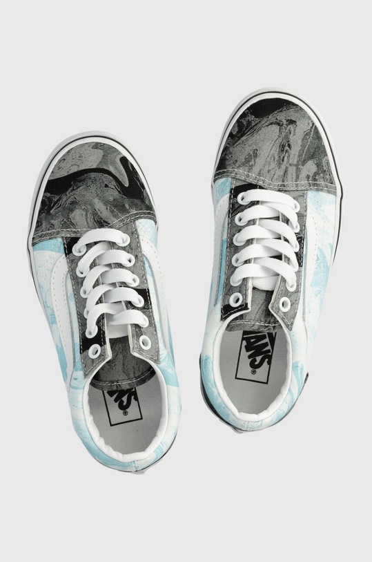 Vans tenisówki dziecięce UY Old Skool MRBL BLKGY niebieski VN0A7Q5FY301