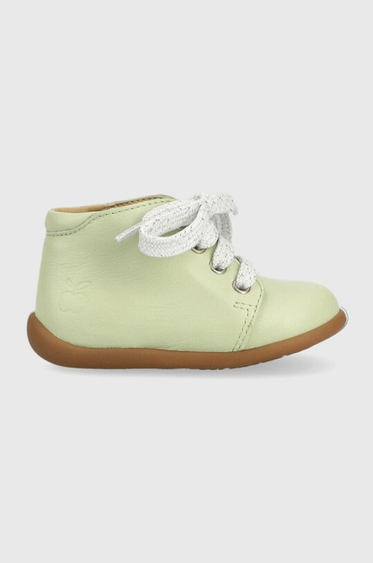 Pom D'api incaltaminte din piele pentru copii Produs pentru bebe verde O1AFAA0403.18.23