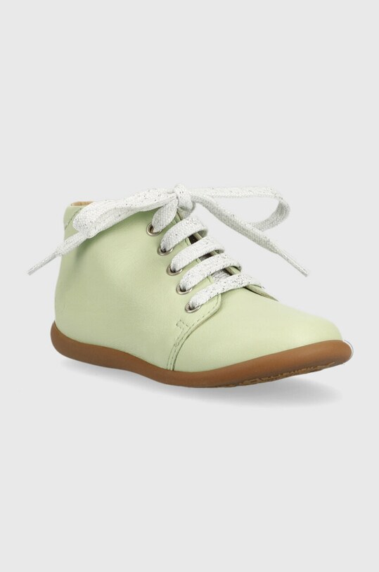 Pom D'api incaltaminte din piele pentru copii O1AFAA0403.24.25 verde SS23