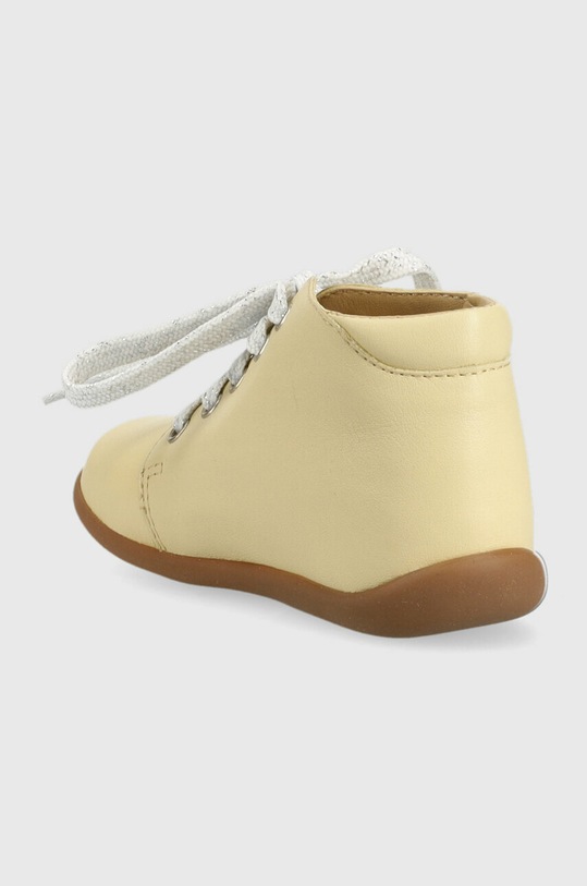 Fiú Pom D'api gyerek félcipő bőrből O1AFAA0404.24.25 sárga