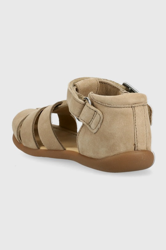 Băieți Pom D'api sandale din piele intoarsa pentru copii O1AJAS0402.24.25 bej