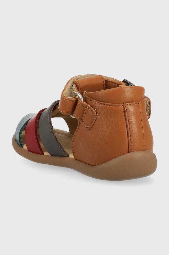 Chłopiec Pom D'api sandały skórzane dziecięce O1AJAA0403.18.23 brązowy