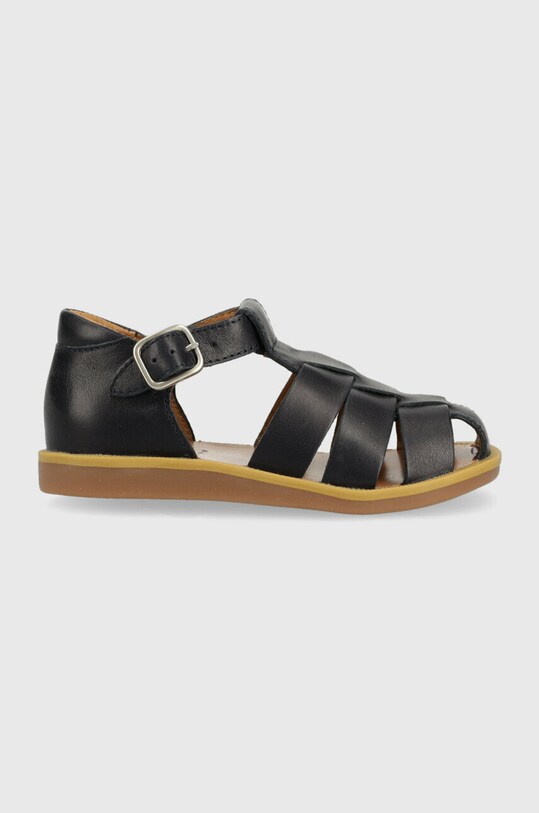 Pom D'api sandale din piele pentru copii bleumarin O1CJAA04R1.24.27