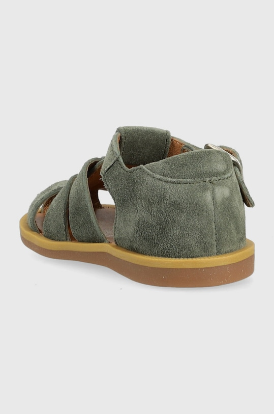 Băieți Pom D'api sandale din piele intoarsa pentru copii O1CJAE0403.19.23 verde