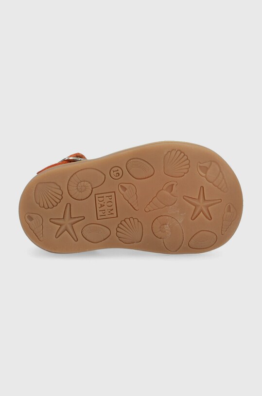 Dječje kožne sandale Reebok Classic O1CJAE0404.19.23 smeđa