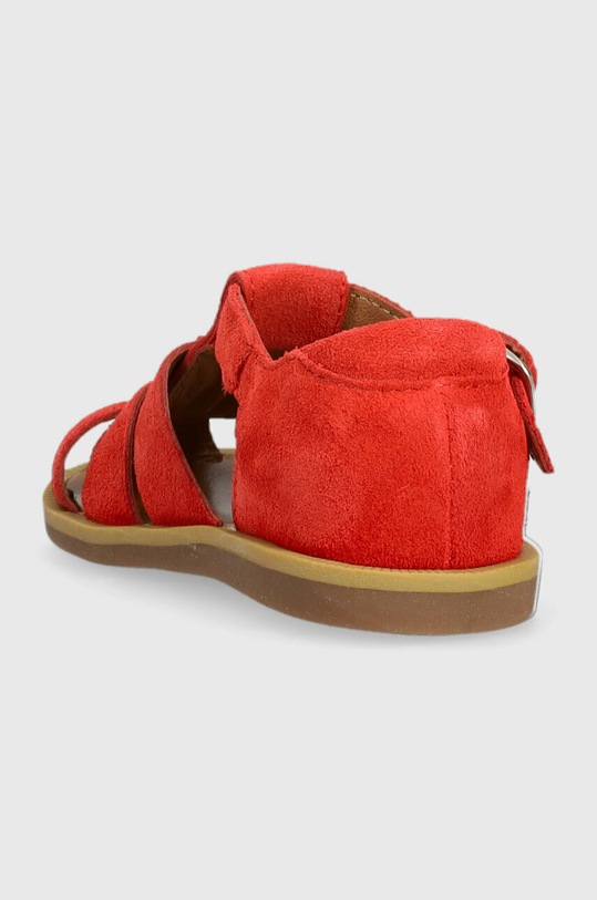 Chłopiec Pom D'api sandały zamszowe dziecięce O1CJAE0408.19.23 czerwony