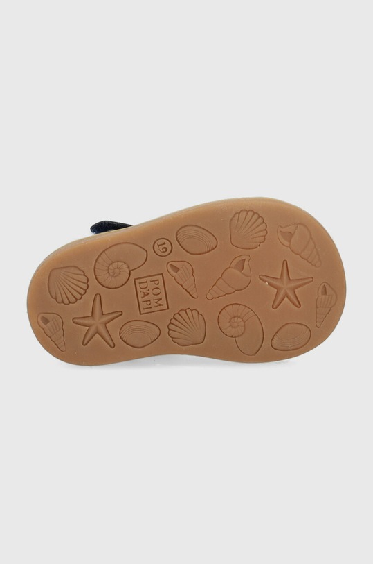 Pom D'api sandale din piele pentru copii O1CLAA04R1.19.23 bleumarin