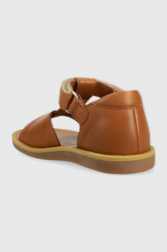 Dječaci Dječje kožne sandale Pom D'api O1CLAA04R2.24.27 smeđa