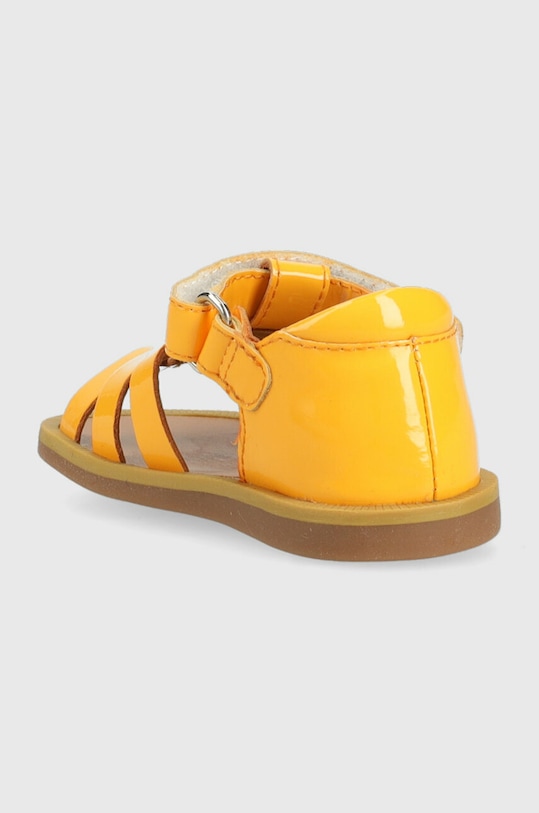 Băieți Pom D'api sandale din piele pentru copii O1CZAG0403.19.23 portocaliu
